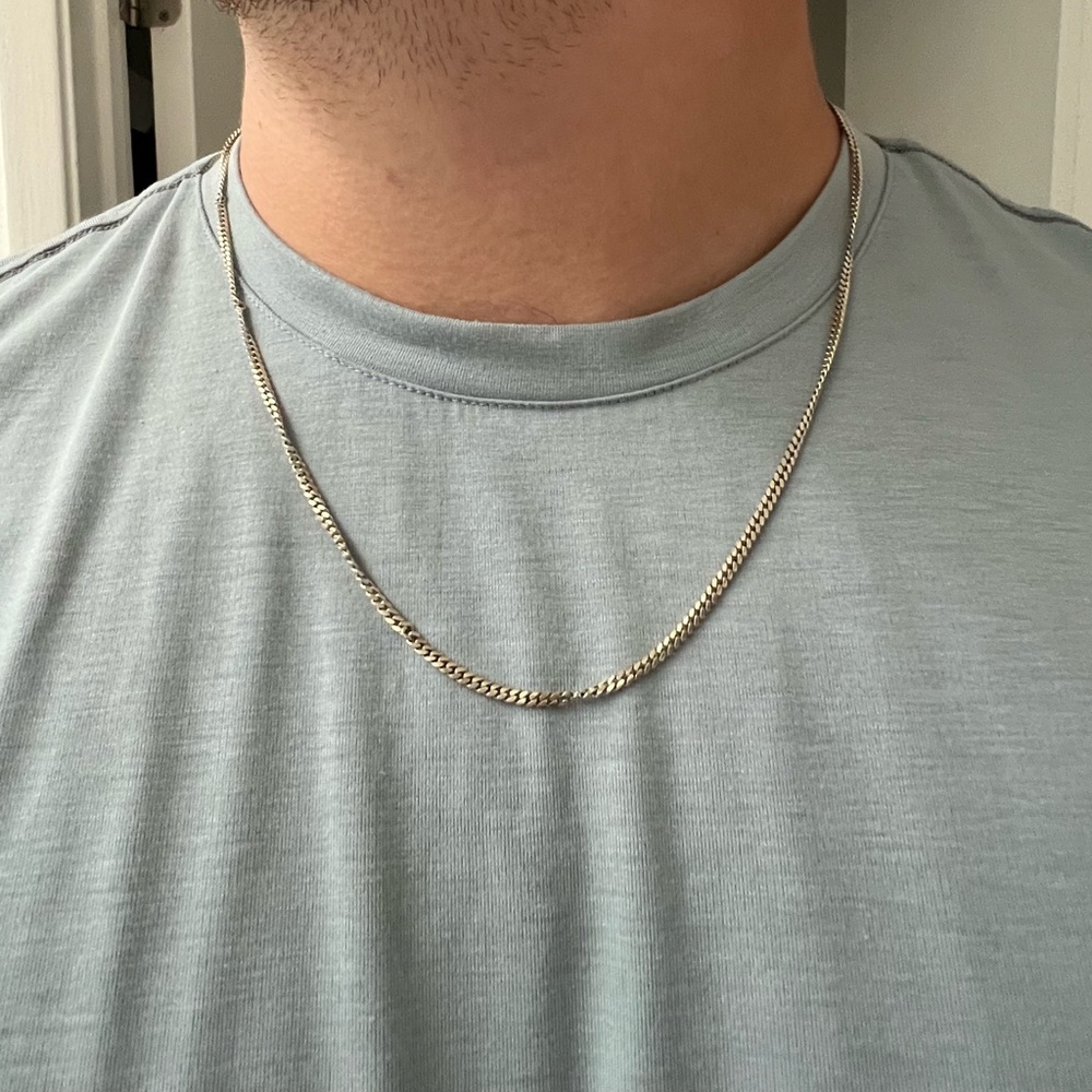 Jaxxon Gold Cuban Link Chain-3mm
